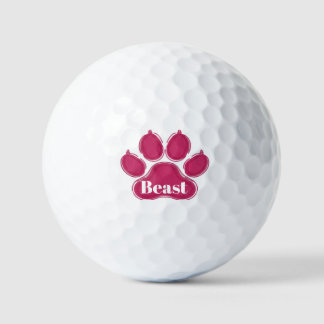 Balle de golf "Bête"