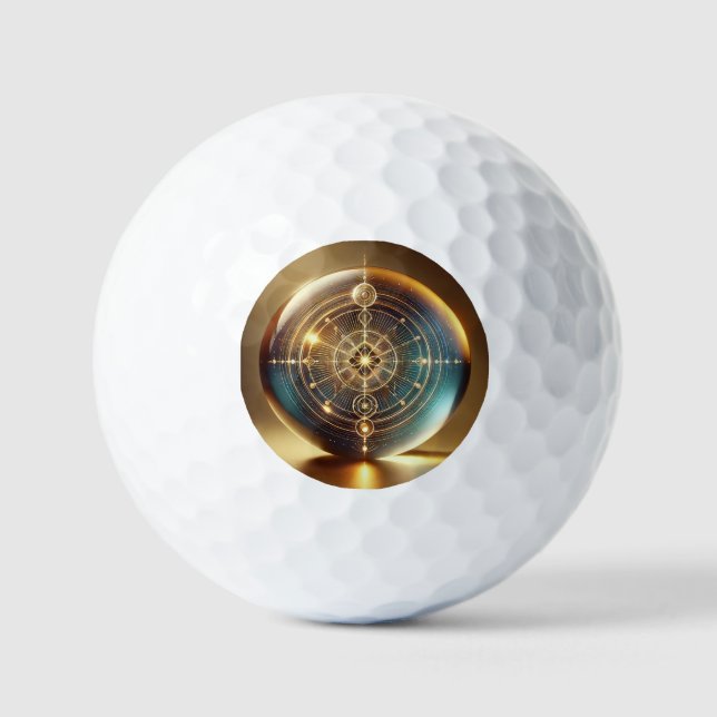 Balle de golf Christ Conscience (Recto)