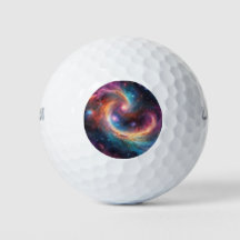 balle de golf de galaxie