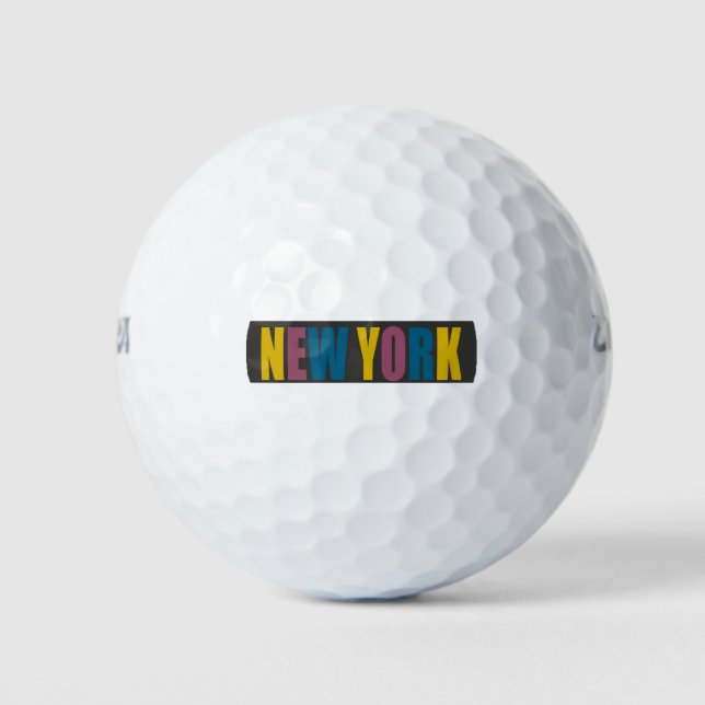 Balle de golf de New York (Devant)