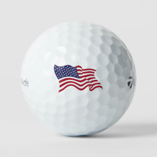 Balle de golf Drapeau Américain Patriotique