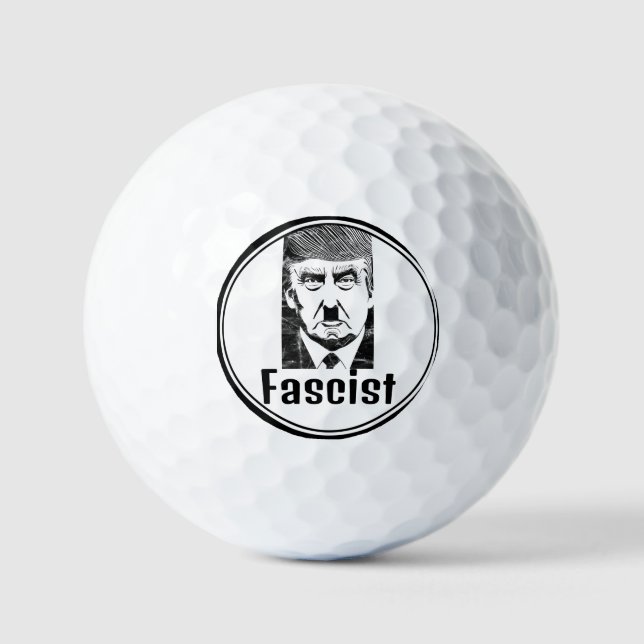 Balle de golf fasciste Trump (Recto)