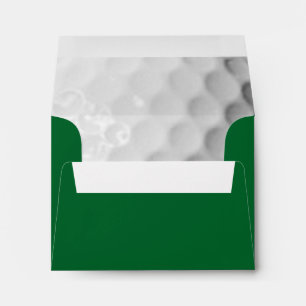 Balle de golf Look Enveloppe RSVP verte