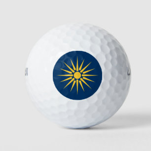 Balle de golf Wilson avec drapeau de Macédoine, Gr