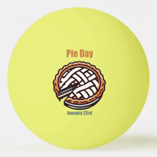 Balle De Ping Pong 23 janvier - Jour des tartes