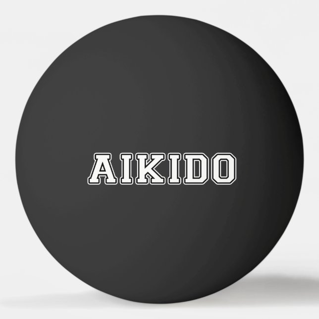 Balle De Ping Pong Aikido (Devant)
