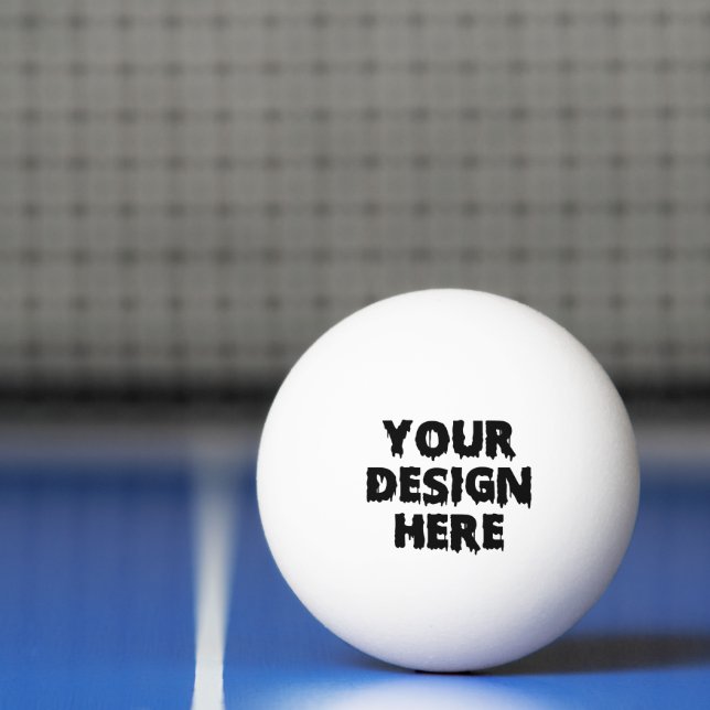 Balle De Ping Pong Ajouter un logo d'image personnalisé Conception ph (Filet)