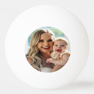 Balle De Ping Pong Ajouter une photo de bébé Personnaliser