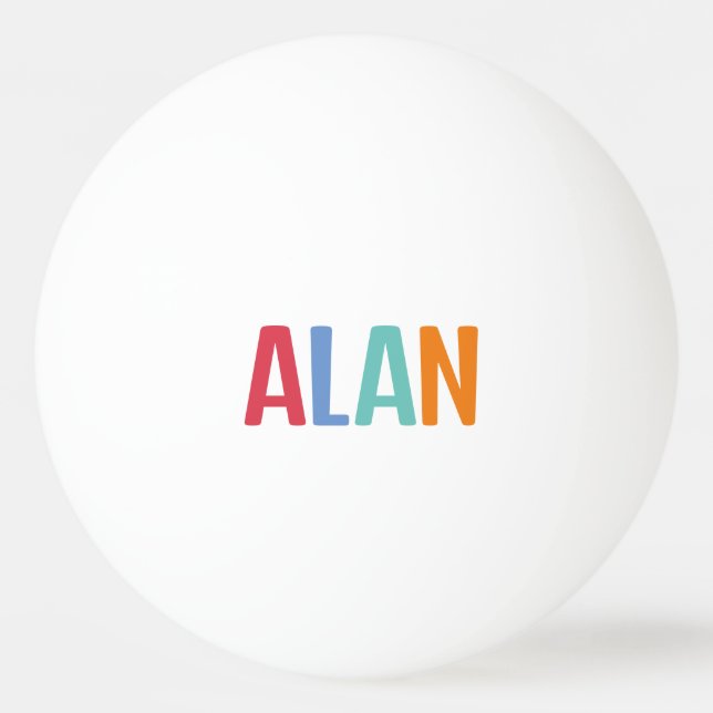 Balle De Ping Pong Alan (Devant)