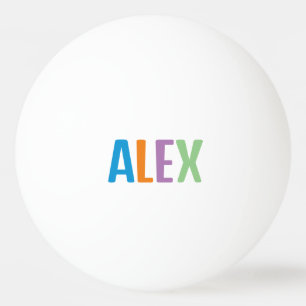 Balle De Ping Pong Alex