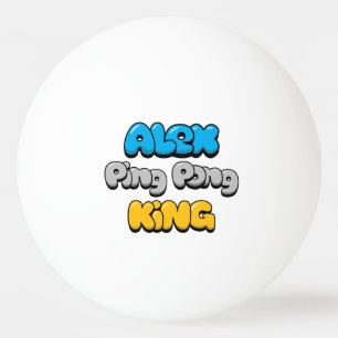 Balle De Ping Pong Alex Ping Pong King