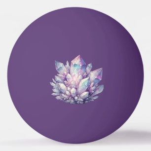 Balle De Ping Pong Amas de quartz pastel