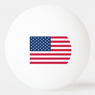 Balle De Ping Pong American Flag Ping Pong Ball USA Patriotique
