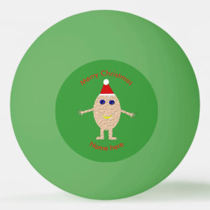 Balle De Ping Pong Amusant Noël Oeuf Ping Pong Ball