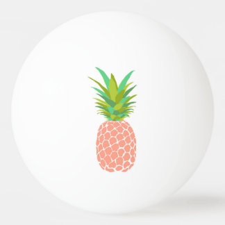 Balle De Ping Pong Ananas +Blanc