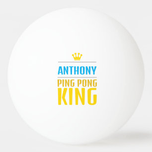 Balle De Ping Pong Anthony