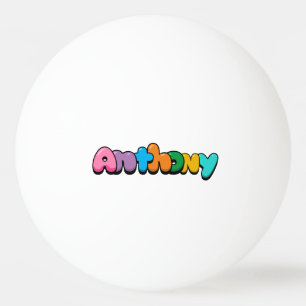 Balle De Ping Pong Anthony