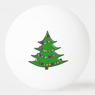 Balle De Ping Pong Arbre de Noël