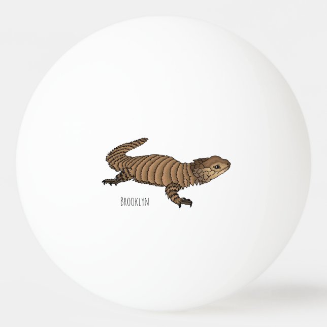 Balle De Ping Pong Armadillo girdled lizard (Devant)
