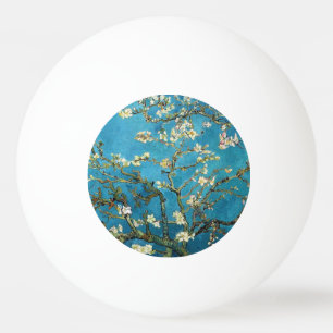 Balle De Ping Pong Art célèbre - Arbre aux amandes en fleurs. Vincent