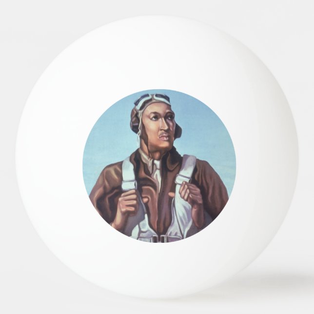 Balle De Ping Pong Aviateurs noirs : Service militaire de combat de 2 (Devant)