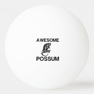 BALLE DE PING PONG AWESOME POSSUM