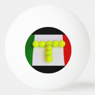 BALLE DE PING PONG BALLE DE PING-PONG DE TENNIS ITALIEN