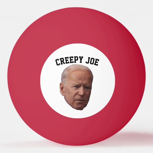 Balle De Ping Pong BALLES DE PING PING déplaisant JOE BIDEN (Devant)