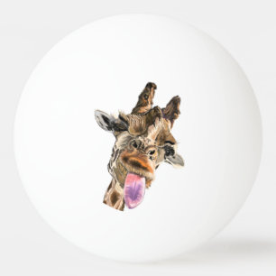 Balle De Ping Pong Balles de ping-pong Girafe Amusante