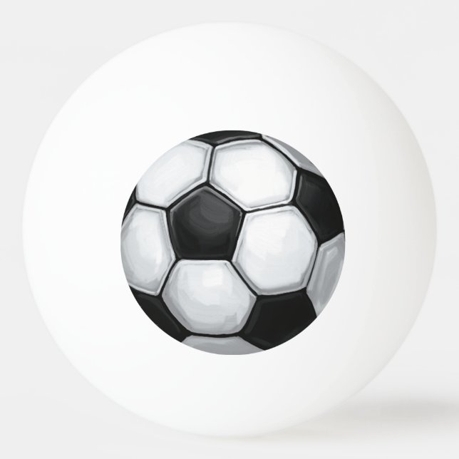 Balle De Ping Pong Ballon de football (Devant)