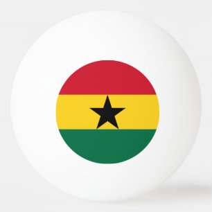Balle De Ping Pong Ballon de ping-pong spécial avec drapeau du Ghana