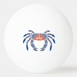 Balle De Ping Pong Ballons de golf Blue Crab
