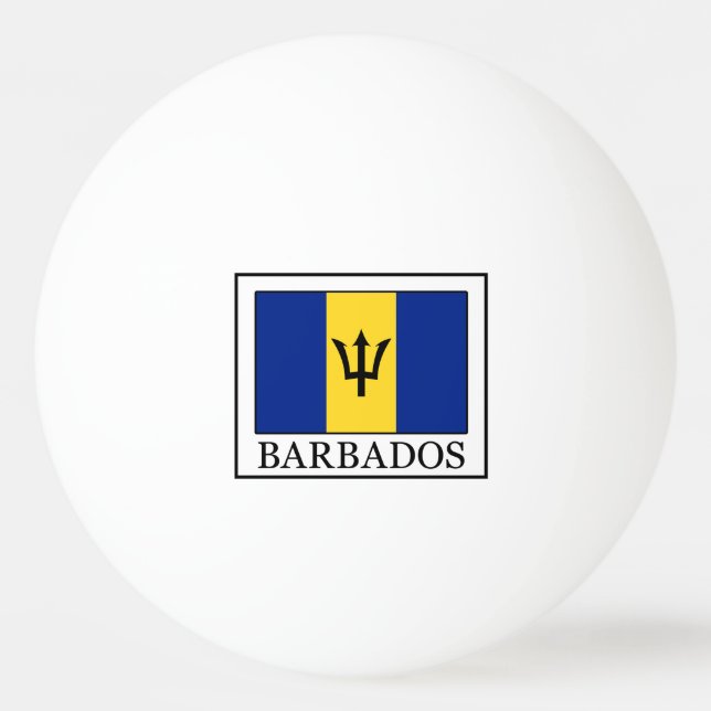 Balle De Ping Pong Barbade (Devant)