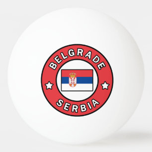 Balle De Ping Pong Belgrade Serbie