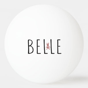 Balle De Ping Pong Belle