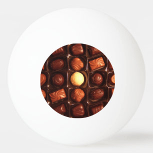 Balle De Ping Pong Belle boîte de chocolats