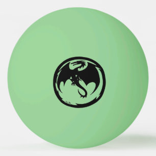 Balle De Ping Pong Black Dragon vert brillant 1 étoile ping pong bal