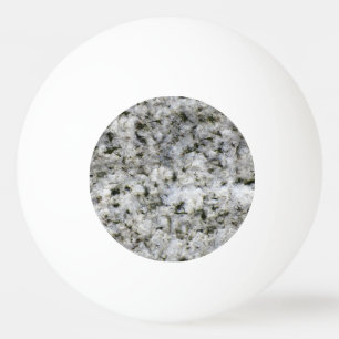 Balle De Ping Pong Blanc de roche de granit