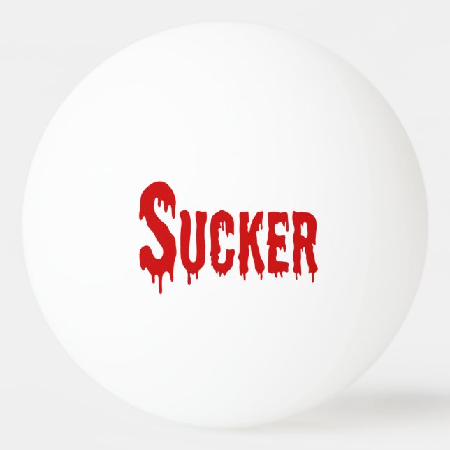 BALLE DE PING PONG BLOODSUCKER (Devant)