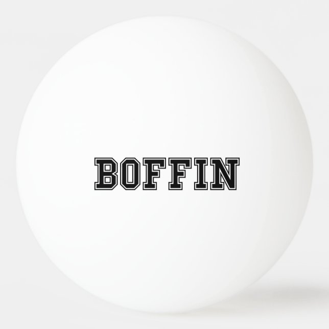 BALLE DE PING PONG BOFFIN (Devant)