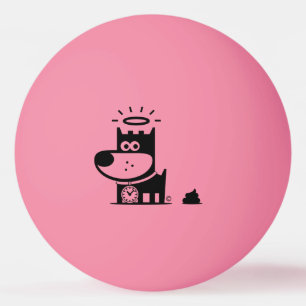 Balle De Ping Pong BONNE boule de ping-pong de CHIOT. CHUT… ELLE SE