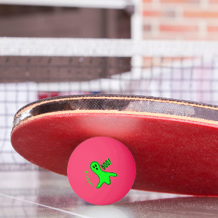Balle De Ping Pong Boo Ghost Nom Personnalisé Glow Dans La Bière Oran