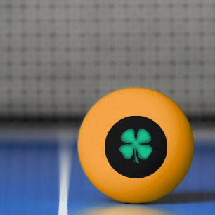 Balle De Ping Pong Boule de ping-pong 1 étoile jaune irlandais noir