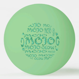 Balle De Ping Pong Boule de ping-pong 1 étoile Mojo vert magique