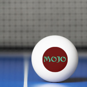 Balle De Ping Pong Boule de ping-pong 3 étoiles verte rouge mojo