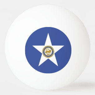 Balle De Ping Pong Boule de ping-pong avec Drapeau de Houston
