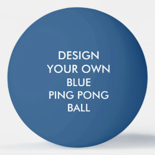 Balle De Ping Pong Boule de ping-pong BLEUE personnalisée par coutume