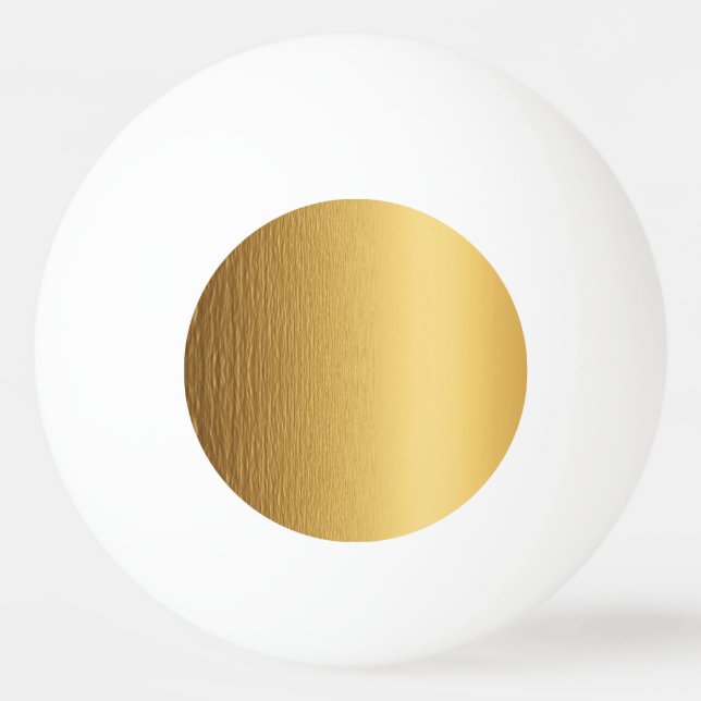 Balle De Ping Pong Boule de ping-pong Brown d'or (Devant)
