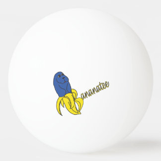 Balle De Ping Pong Boule de ping-pong chanceuse de Bananatee