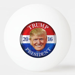BALLE DE PING PONG BOULE DE PING-PONG DE DONALD TRUMP